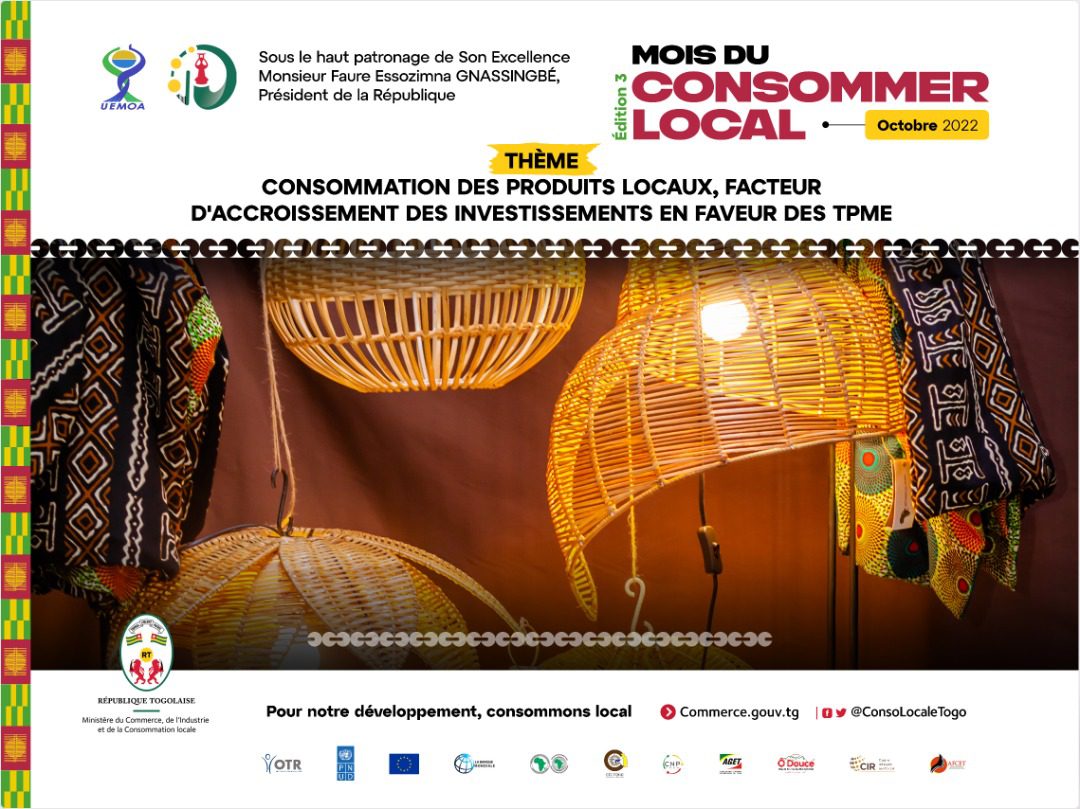 Lire la suite à propos de l’article 3ème édition du « Mois du Consommer Local », le Gouvernement ambitionne de renforcer la compétitivité des TPME Togolaises.